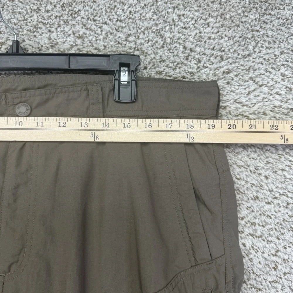 The North Face Paramount Convertible Pants Men's 38X32 Brown Outdoor Performance